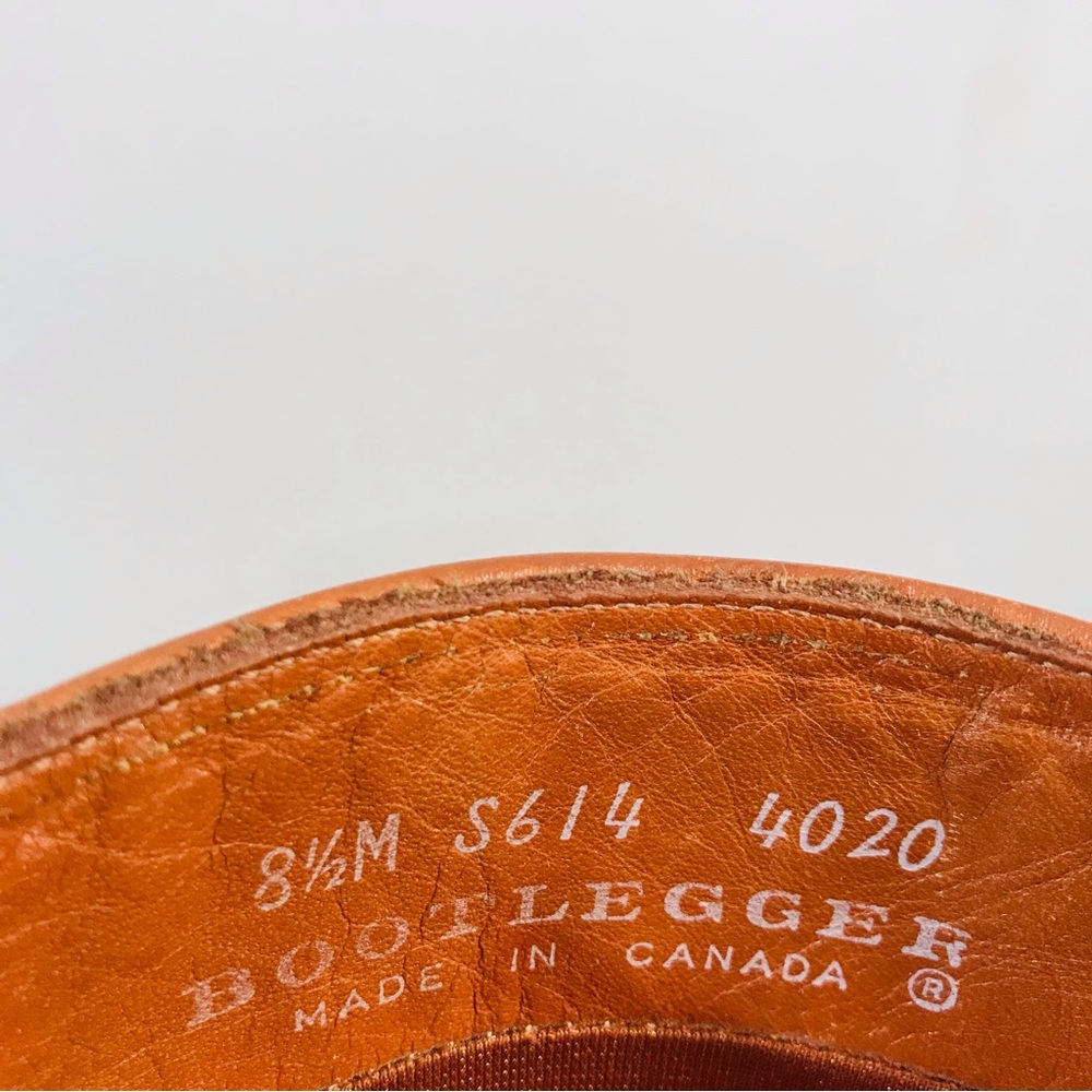 COPY - 70s vintage cowboy style leather boots - Picture 11 of 11